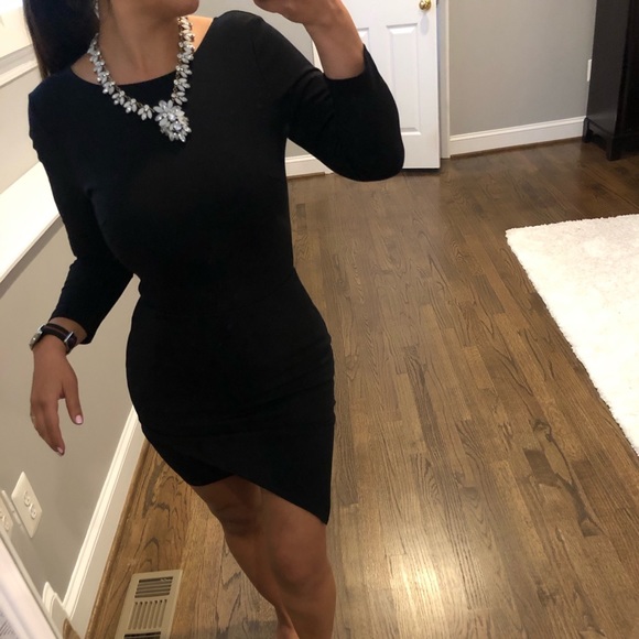 Black Mini Dress - Picture 2 of 6